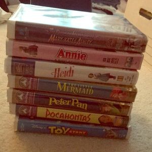 LOT 7 Retro VHS Tapes